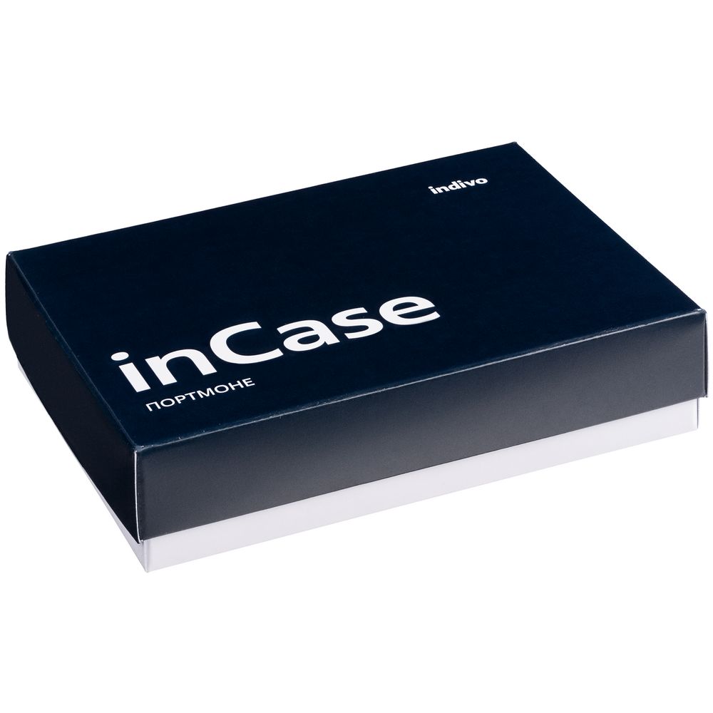 Портмоне inCase, серое с синим / Миниатюра WWW (1000)