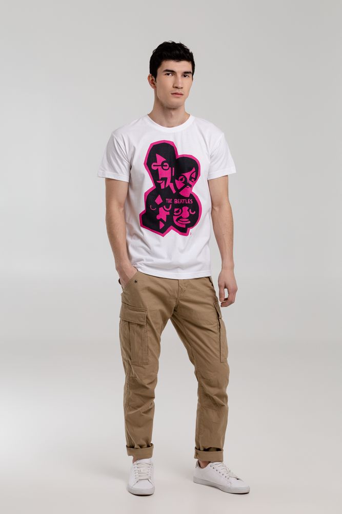 Футболка «Меламед. The Beatles», белая / Миниатюра WWW (1000)