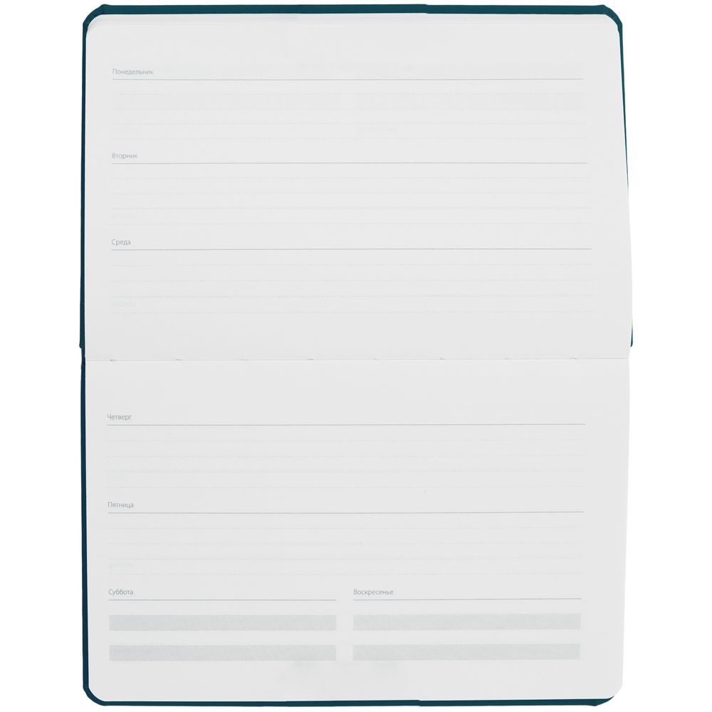 Еженедельник Urban, недатированный, изумрудный / Миниатюра WWW (1000)