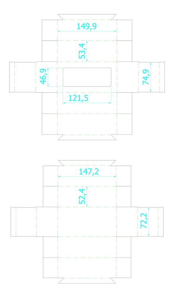 Коробка с окном Vindu, малая / Миниатюра WWW (1000)