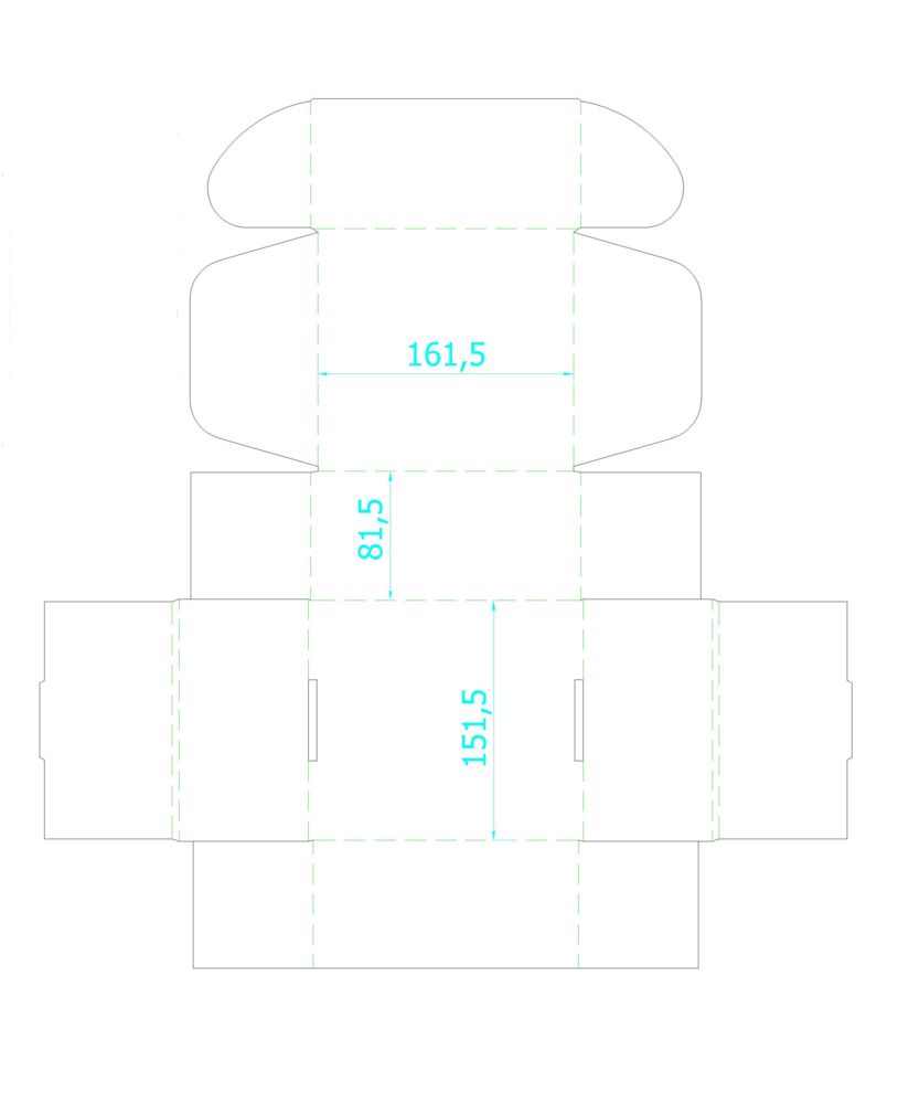 Коробка Piccolo, белая / Миниатюра WWW (1000)