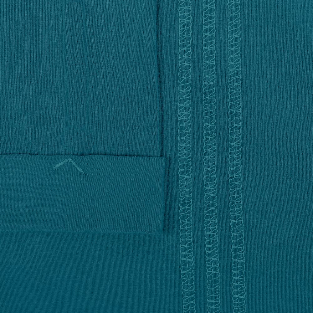 Футболка унисекс Vozduh 1.0, темно-бирюзовая / Миниатюра WWW (1000)