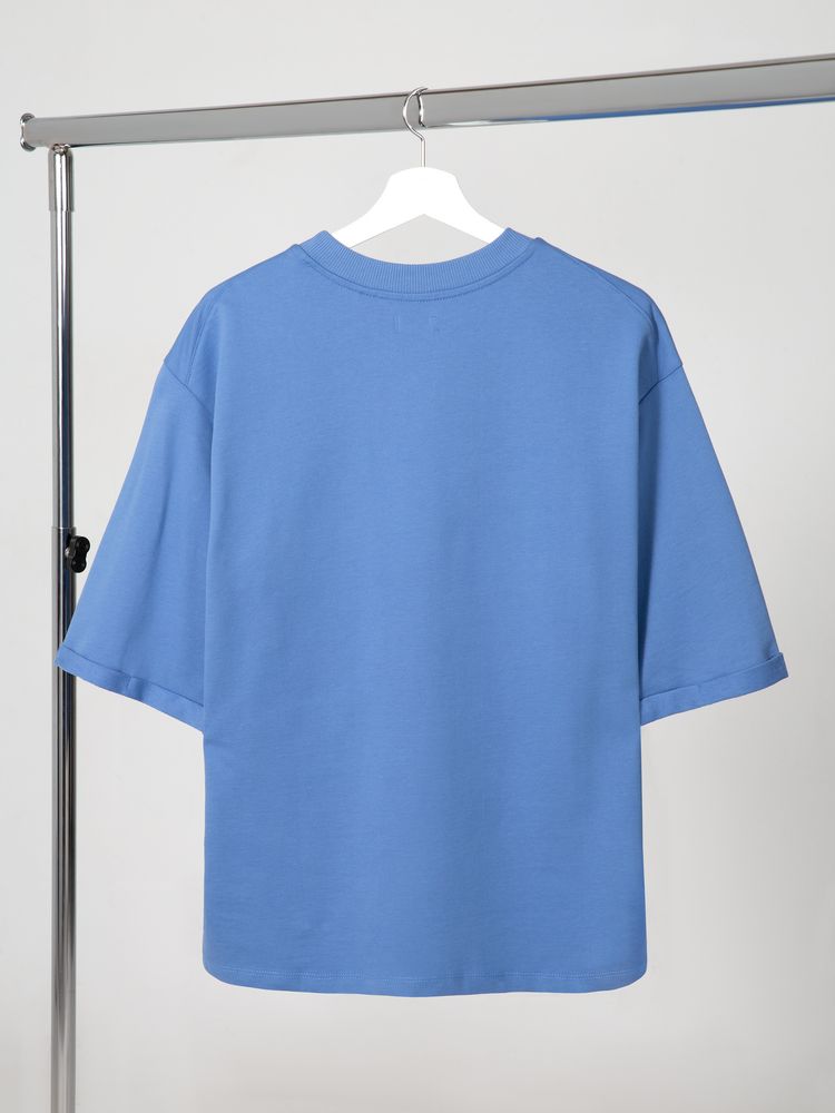 Футболка унисекс Kosmos 2.0, синяя / Миниатюра WWW (1000)