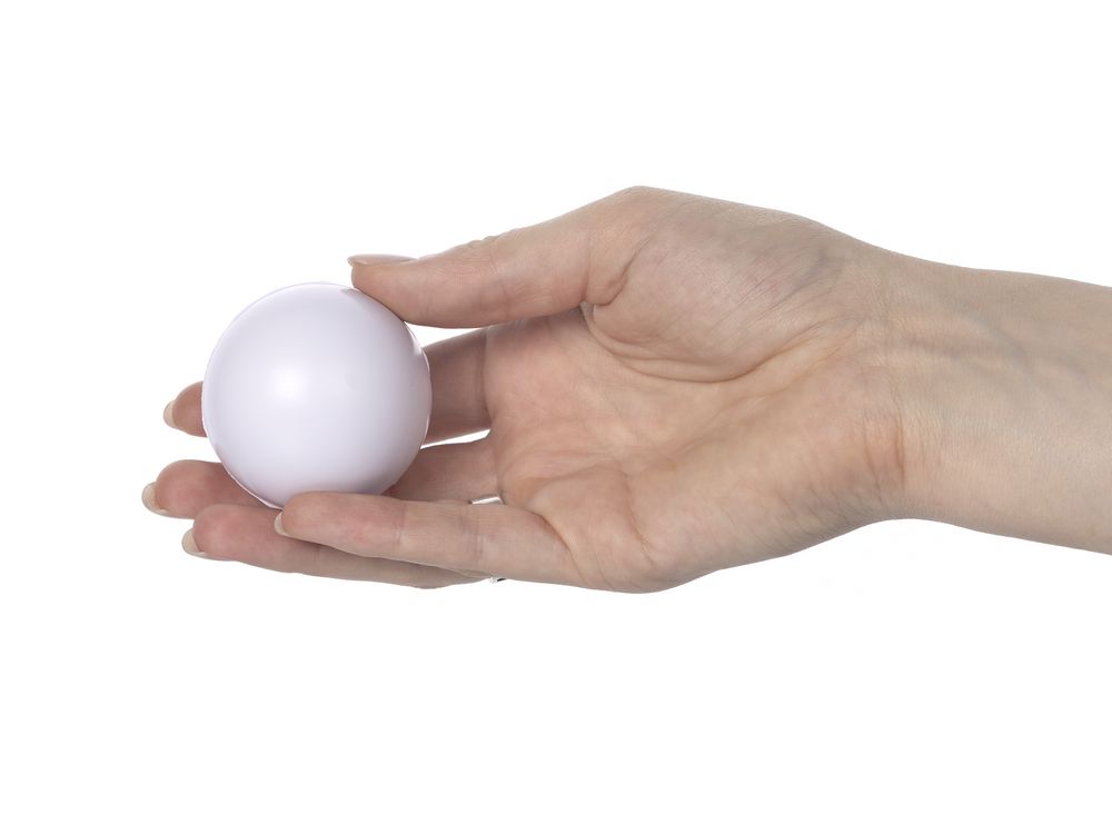 Антистресс Mash, белый / Миниатюра WWW (1000)