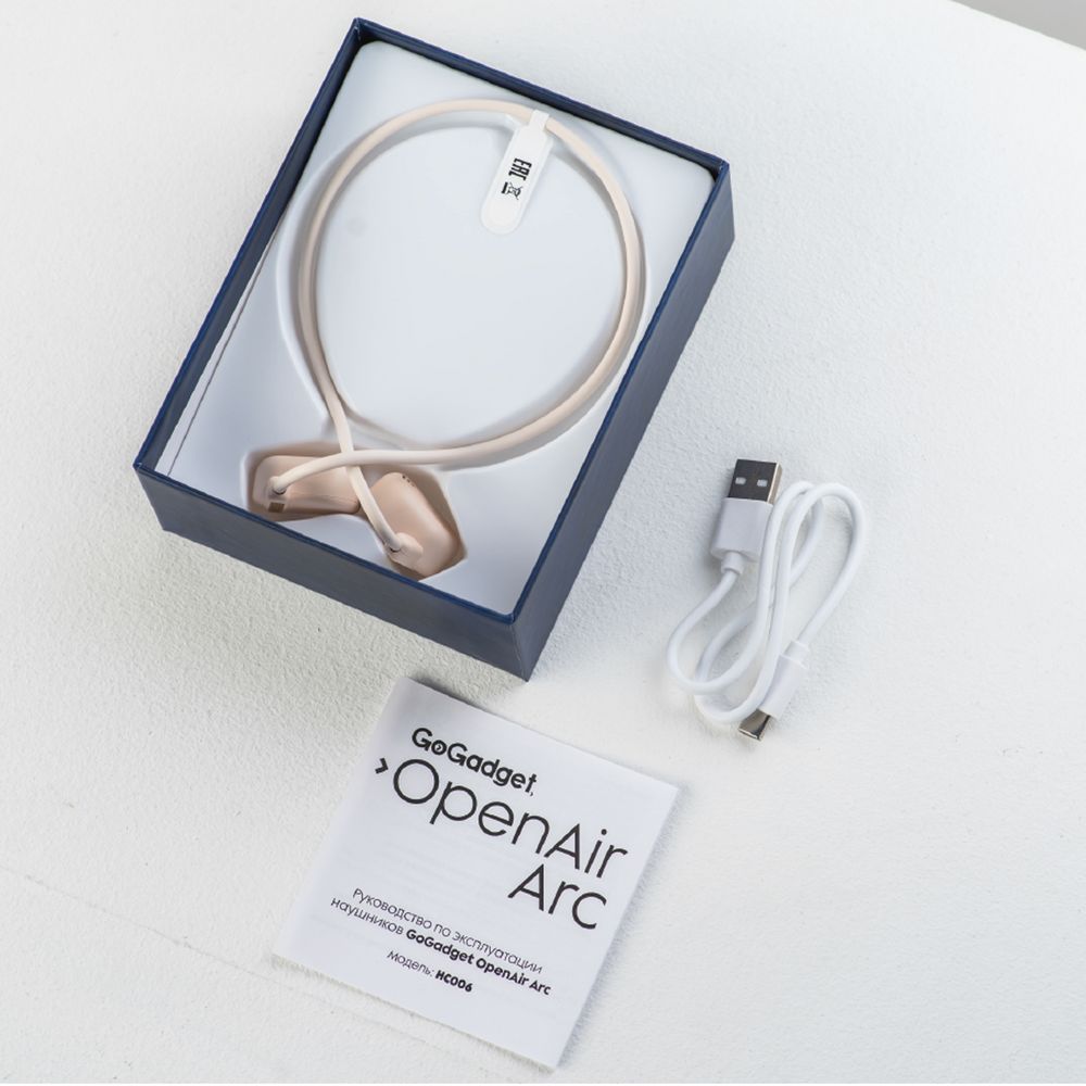Беспроводные наушники OpenAir Arc, бежевые / Миниатюра WWW (1000)