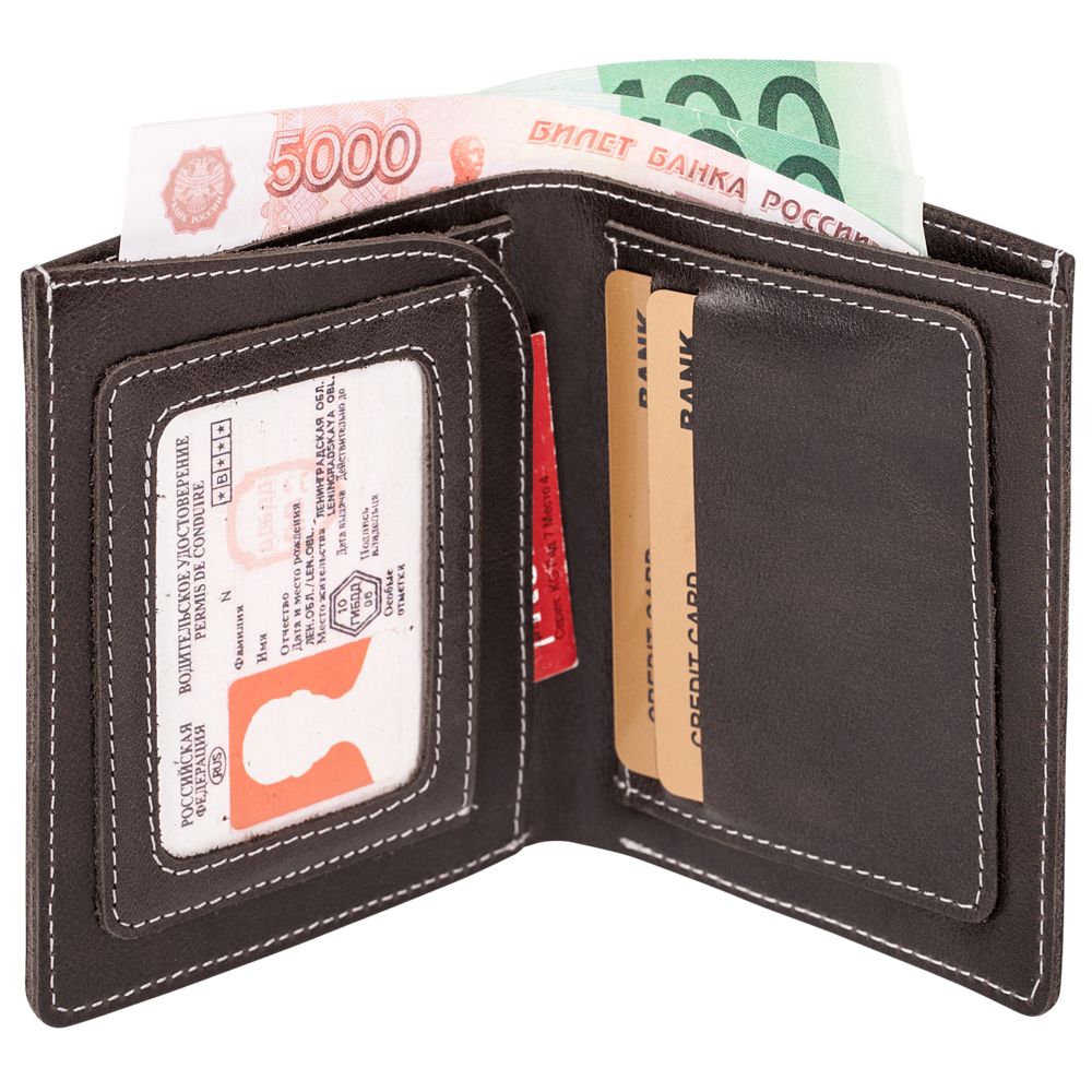 Портмоне Apache, темно-серое / Миниатюра WWW (1000)