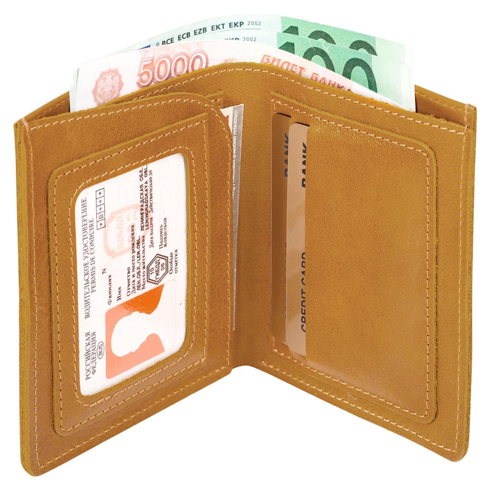 Портмоне Apache, горчичное / Миниатюра WWW (1000)