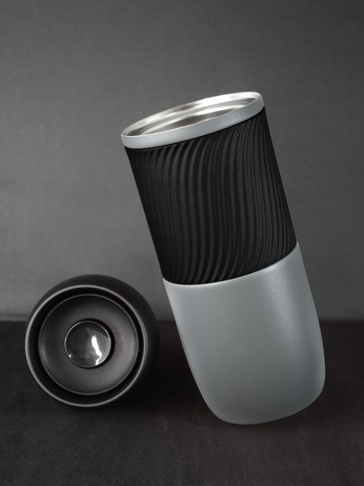 Термостакан Hub, серый / Миниатюра WWW (1000)