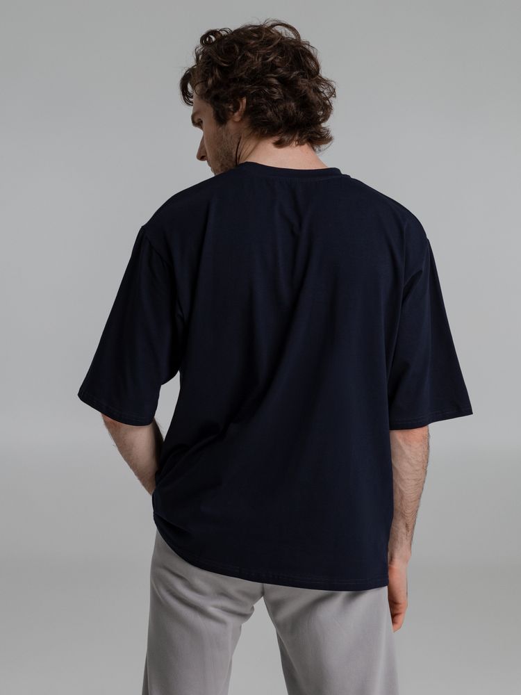 Футболка оверсайз Slope, темно-синяя / Миниатюра WWW (1000)