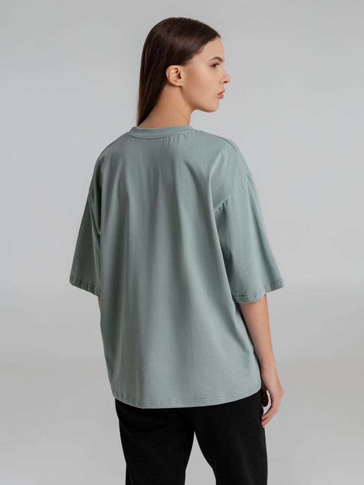 Футболка оверсайз Slope, светло-зеленая / Миниатюра WWW (1000)