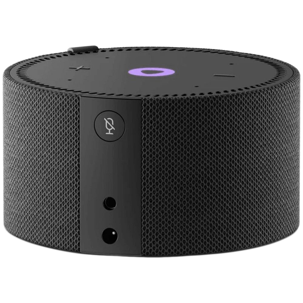 Умная колонка «Новая Яндекс Станция Мини» с часами, черная / Миниатюра WWW (1000)