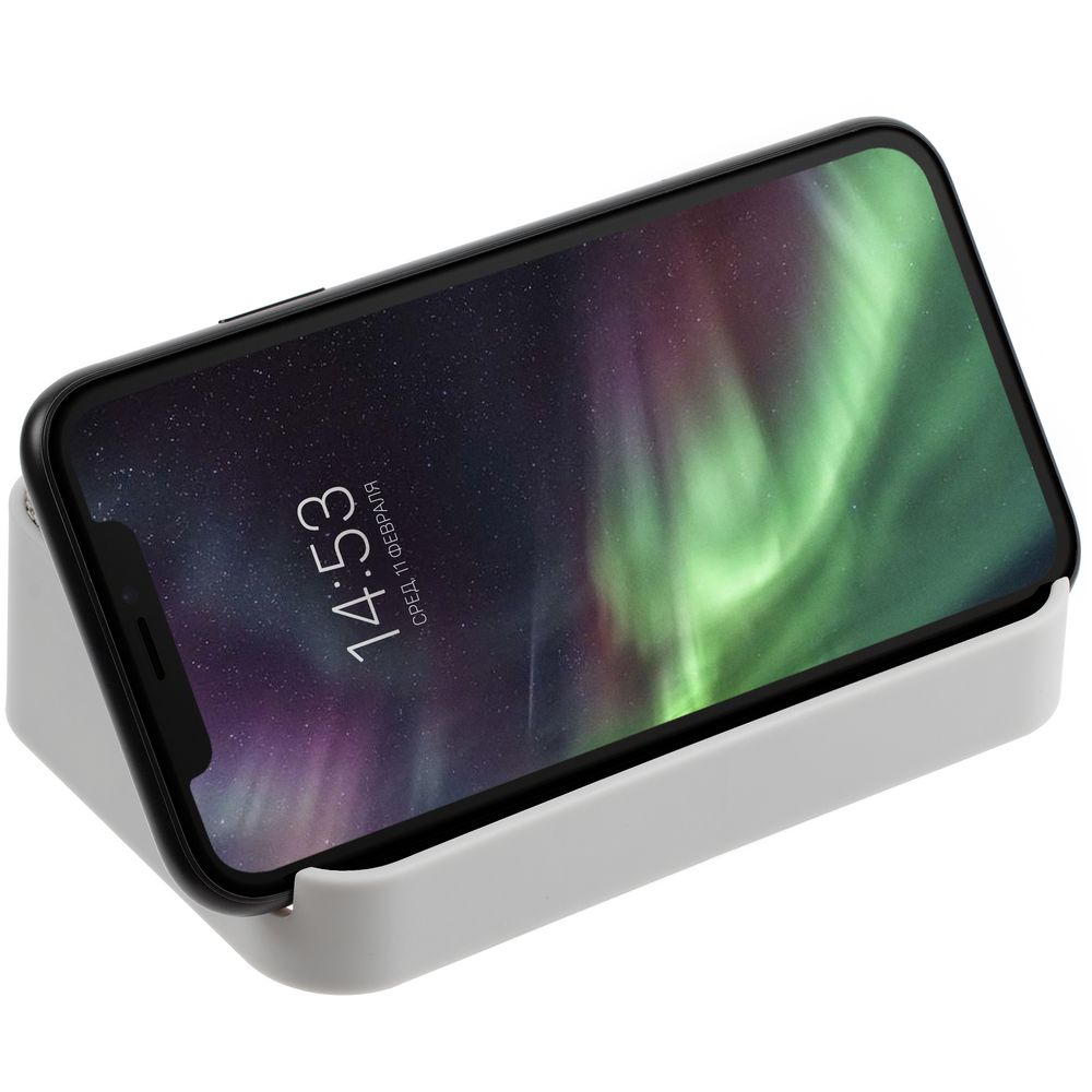 Беспроводная колонка Stand by Me, светло-серая / Миниатюра WWW (1000)