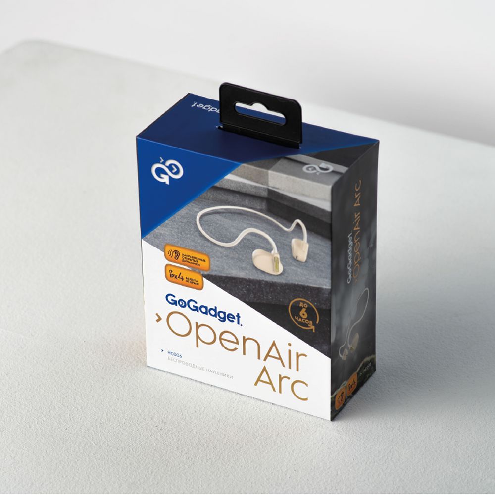 Беспроводные наушники OpenAir Arc, бежевые / Миниатюра WWW (1000)