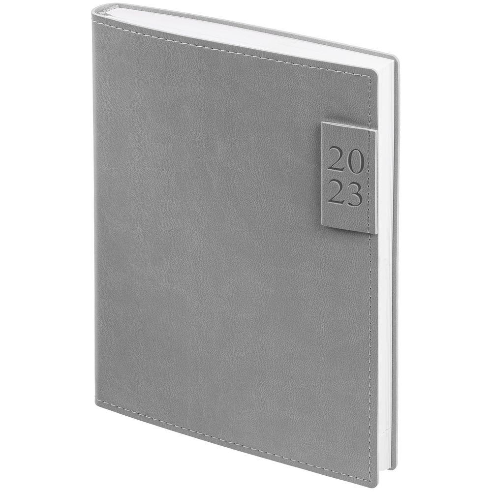 Ежедневник Time, датированный, серый / Миниатюра WWW (1000)