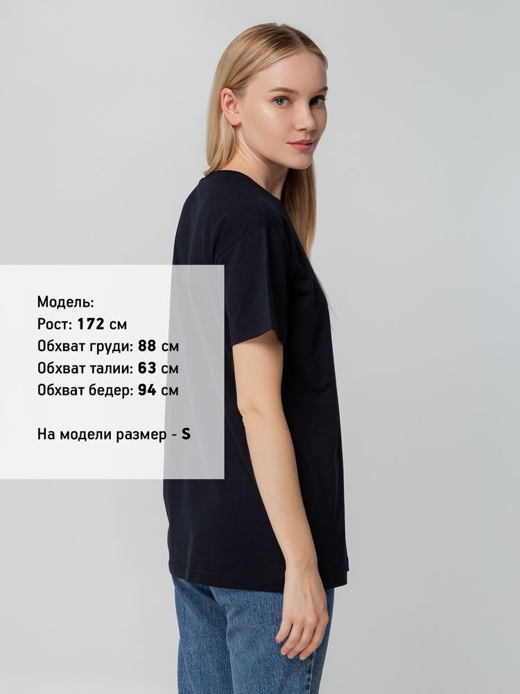 Футболка унисекс T-bolka 140, темно-синяя / Миниатюра WWW (1000)