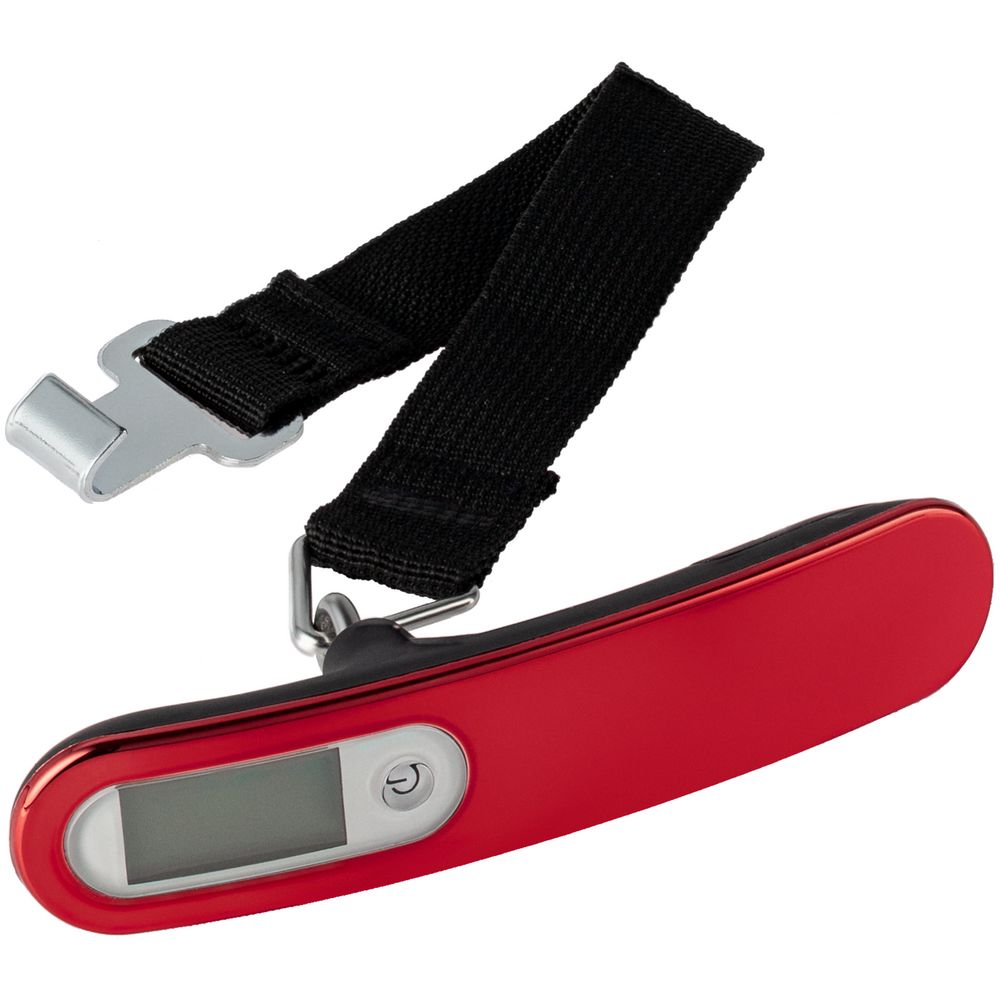 Дорожные весы onBoard Soft Touch, красные / Миниатюра WWW (1000)