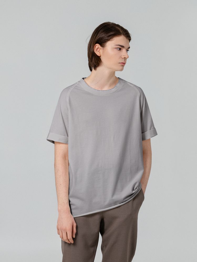 Футболка унисекс Vozduh 1.0, серая / Миниатюра WWW (1000)