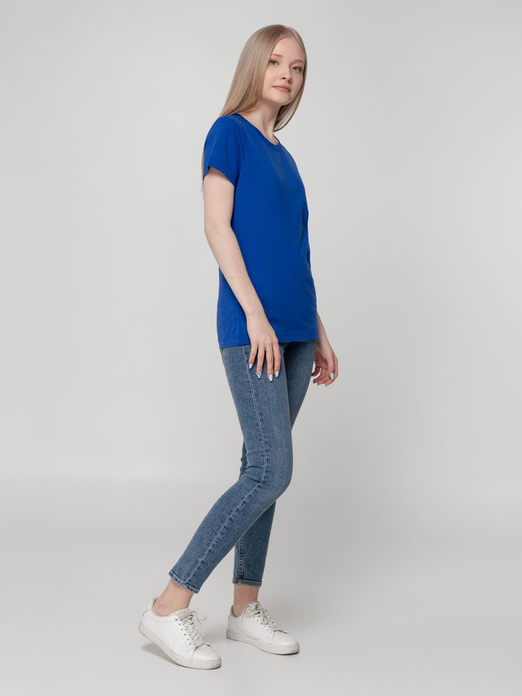 Футболка женская T-bolka Lady, ярко-синяя / Миниатюра WWW (1000)