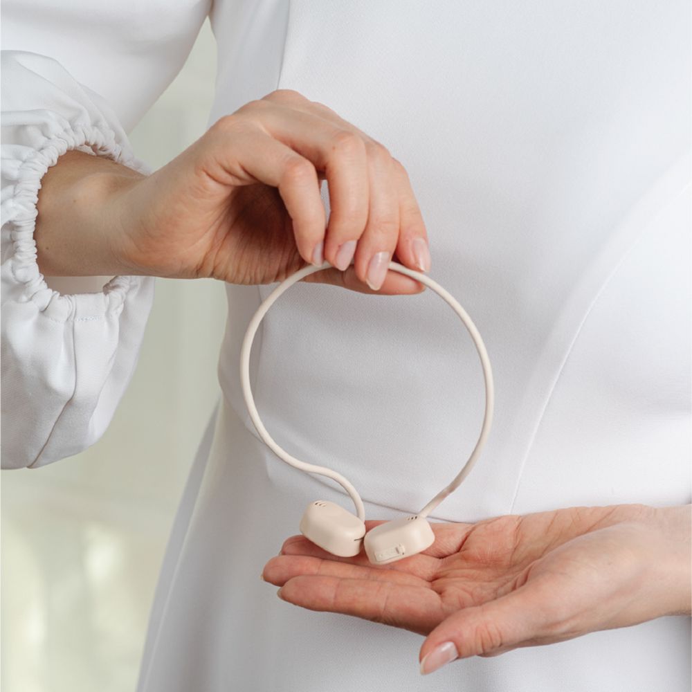 Беспроводные наушники OpenAir Arc, бежевые / Миниатюра WWW (1000)