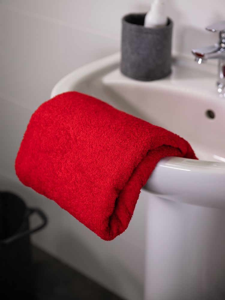 Полотенце Odelle, большое, красное / Миниатюра WWW (1000)