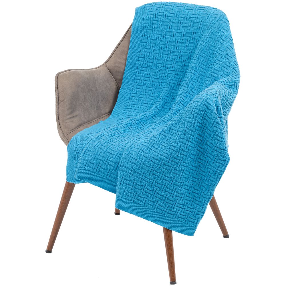 Плед Biscuit, ярко-голубой / Миниатюра WWW (1000)