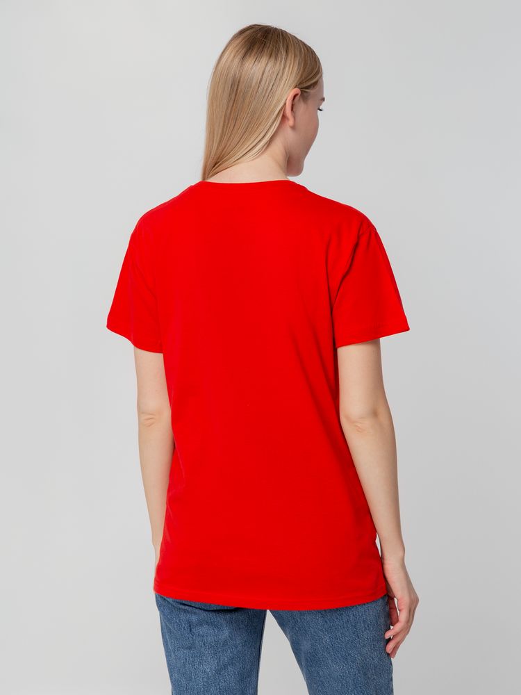 Футболка унисекс T-bolka 140, красная / Миниатюра WWW (1000)