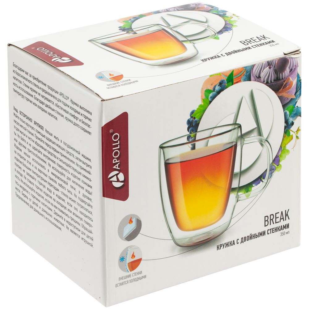 Кружка с двойными стенками Break / Миниатюра WWW (1000)