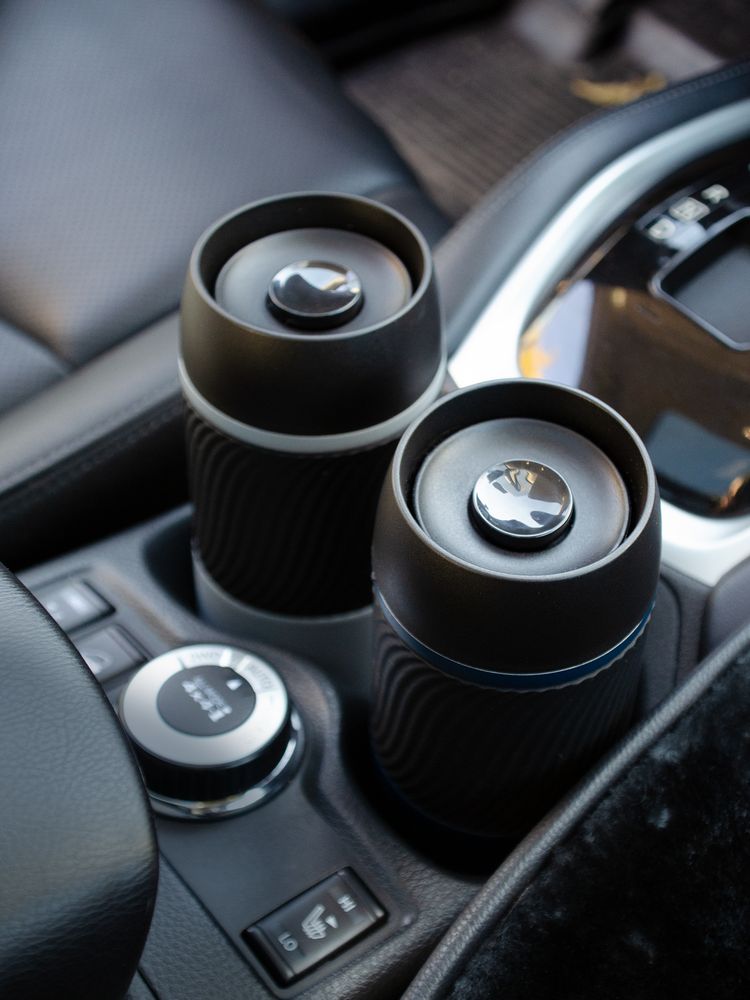 Термостакан Hub, серый / Миниатюра WWW (1000)