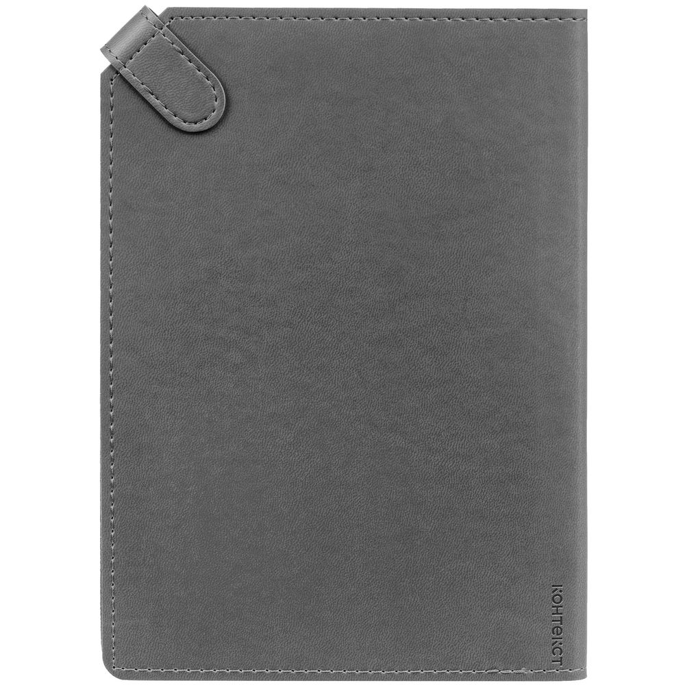 Ежедневник Angle, недатированный, серый / Миниатюра WWW (1000)