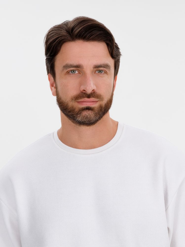 Джемпер с коротким рукавом Siluetti Volumica, молочно-белый / Миниатюра WWW (1000)