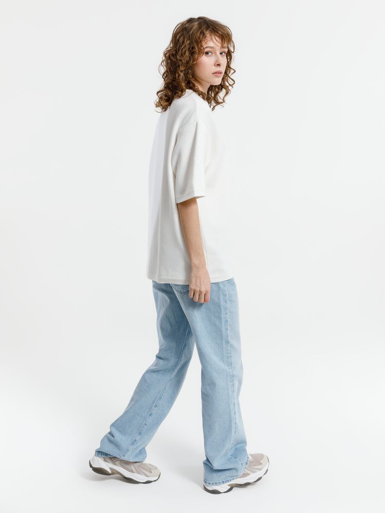 Джемпер с коротким рукавом Siluetti Volumica, молочно-белый / Миниатюра WWW (1000)