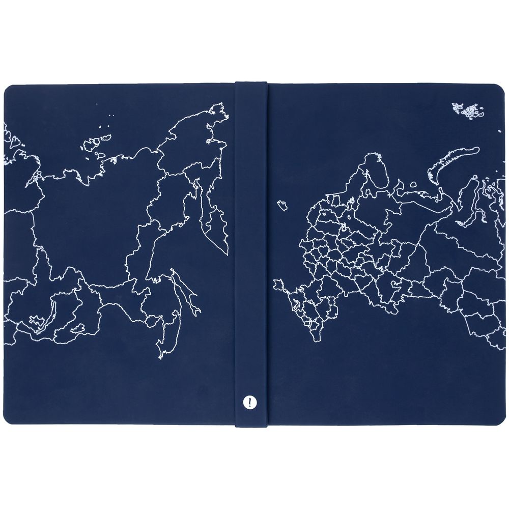 Ежедневник «Открывая Россию», синий / Миниатюра WWW (1000)