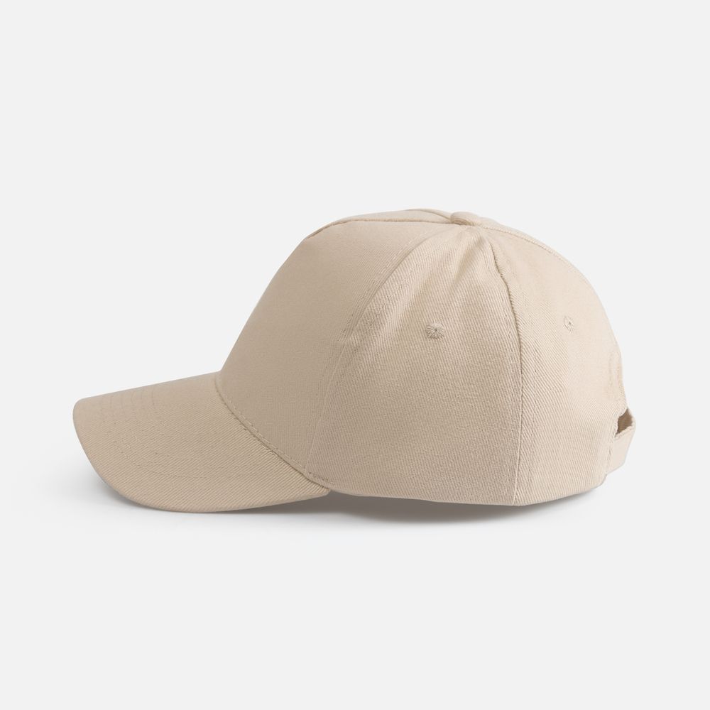 Бейсболка Long Beach, бежевая / Миниатюра WWW (1000)