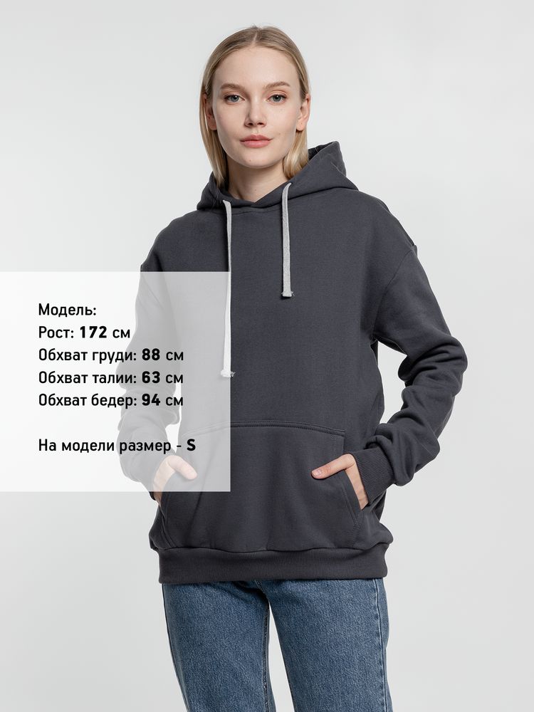 Толстовка с капюшоном Kirenga Heavy, темно-серая (графит) / Миниатюра WWW (1000)