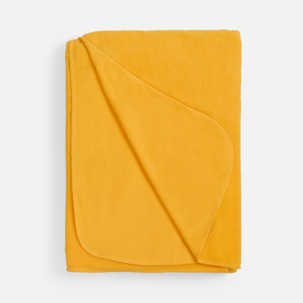 Флисовый плед Warm&Peace XL, желтый / Миниатюра WWW (1000)