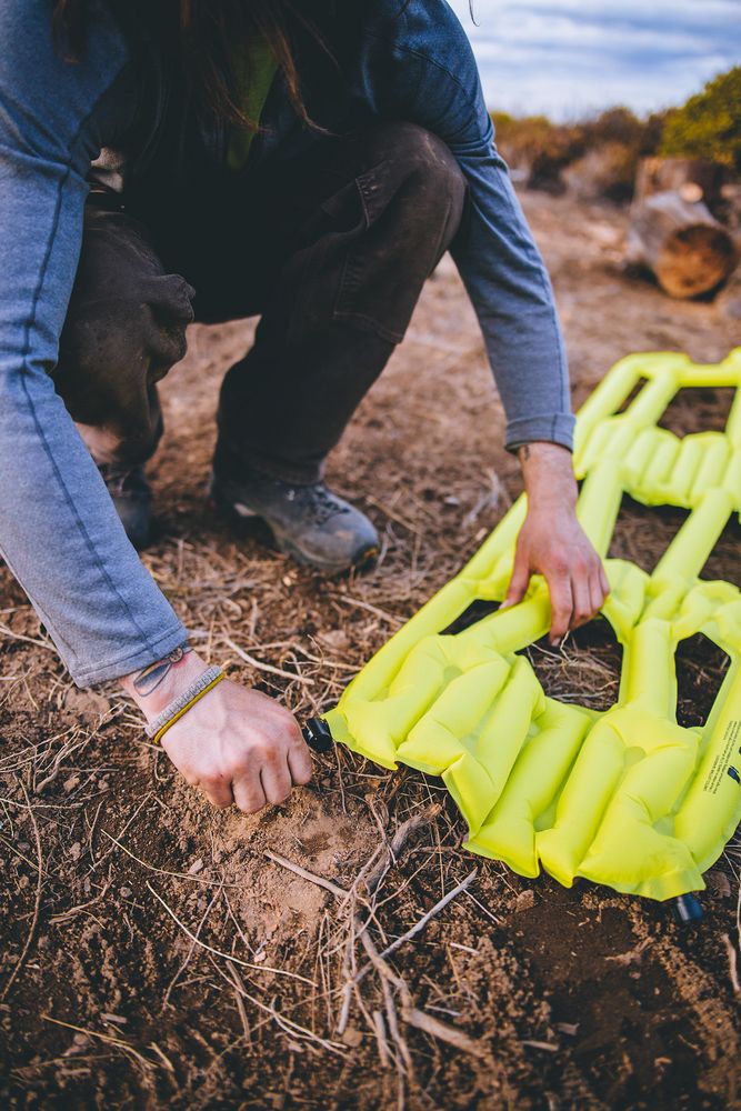 Надувной коврик Inertia X Frame, желтый / Миниатюра WWW (1000)