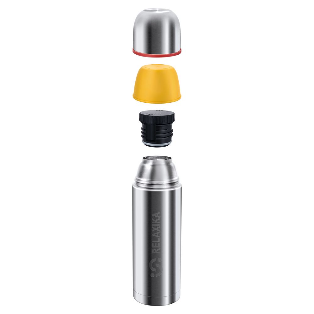 Термос Relaxika Duo 1000, стальной / Миниатюра WWW (1000)