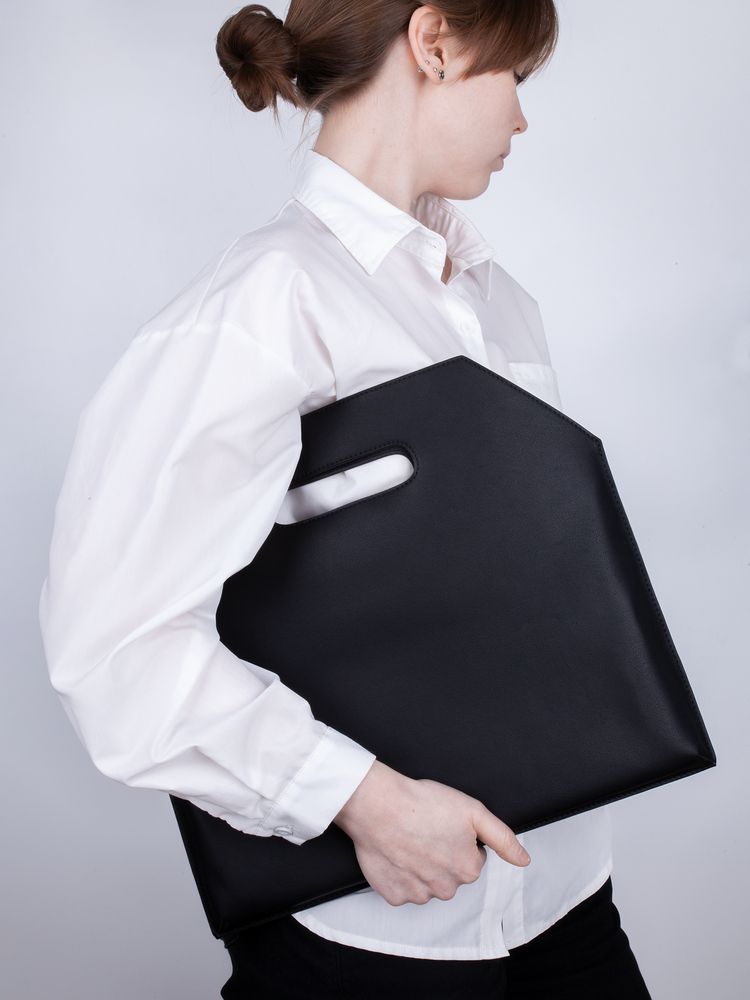 Сумка-папка Romance, черная / Миниатюра WWW (1000)