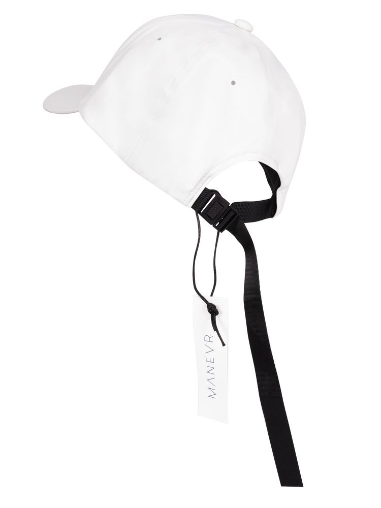 Бейсболка Kosmos, белая / Миниатюра WWW (1000)