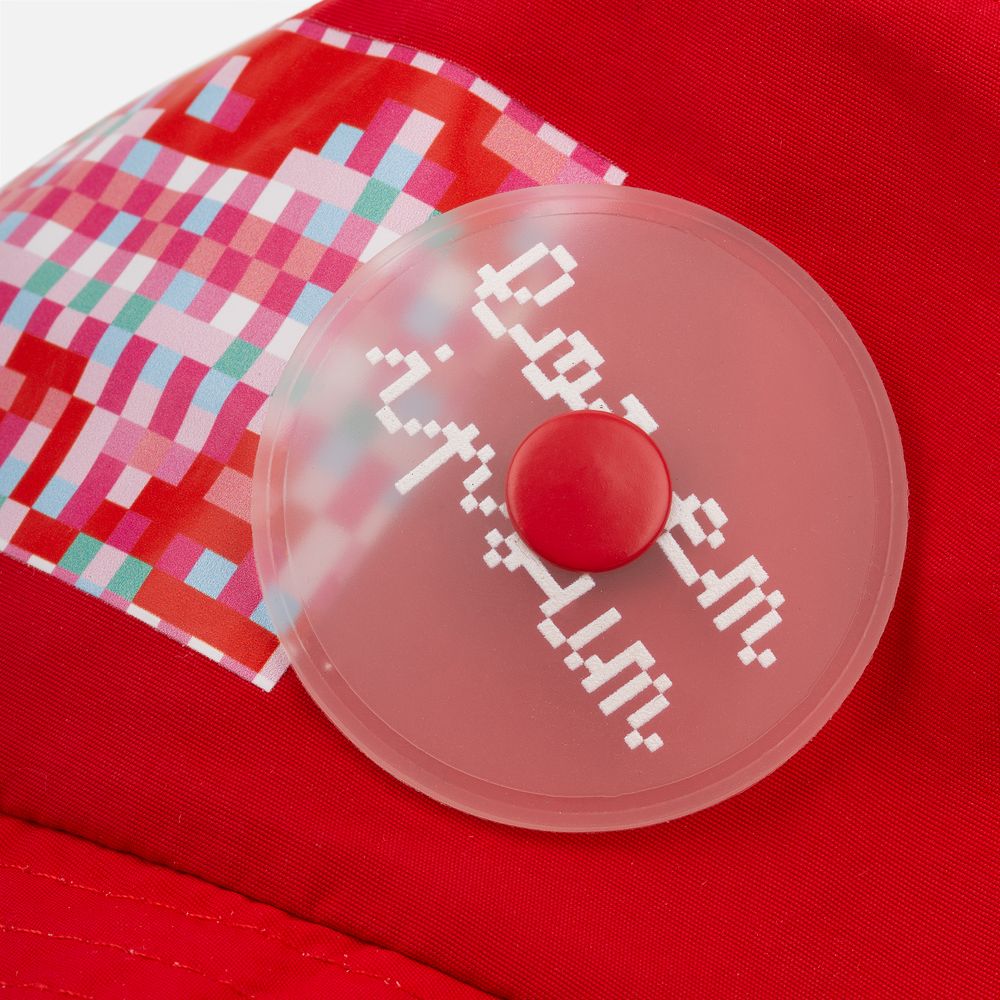 Панама Pana Vista, красная / Миниатюра нанесения (1000)