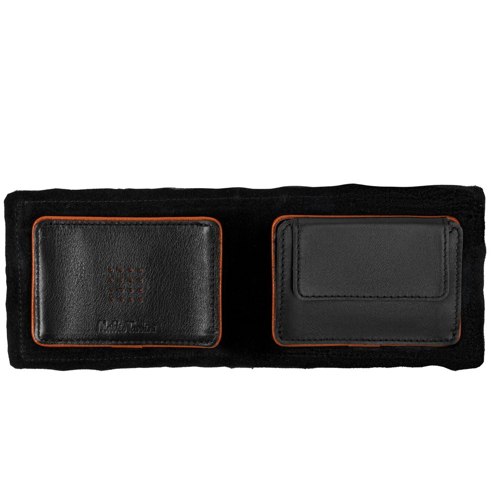 Кошелек Partinico, черный с оранжевым / Миниатюра WWW (1000)