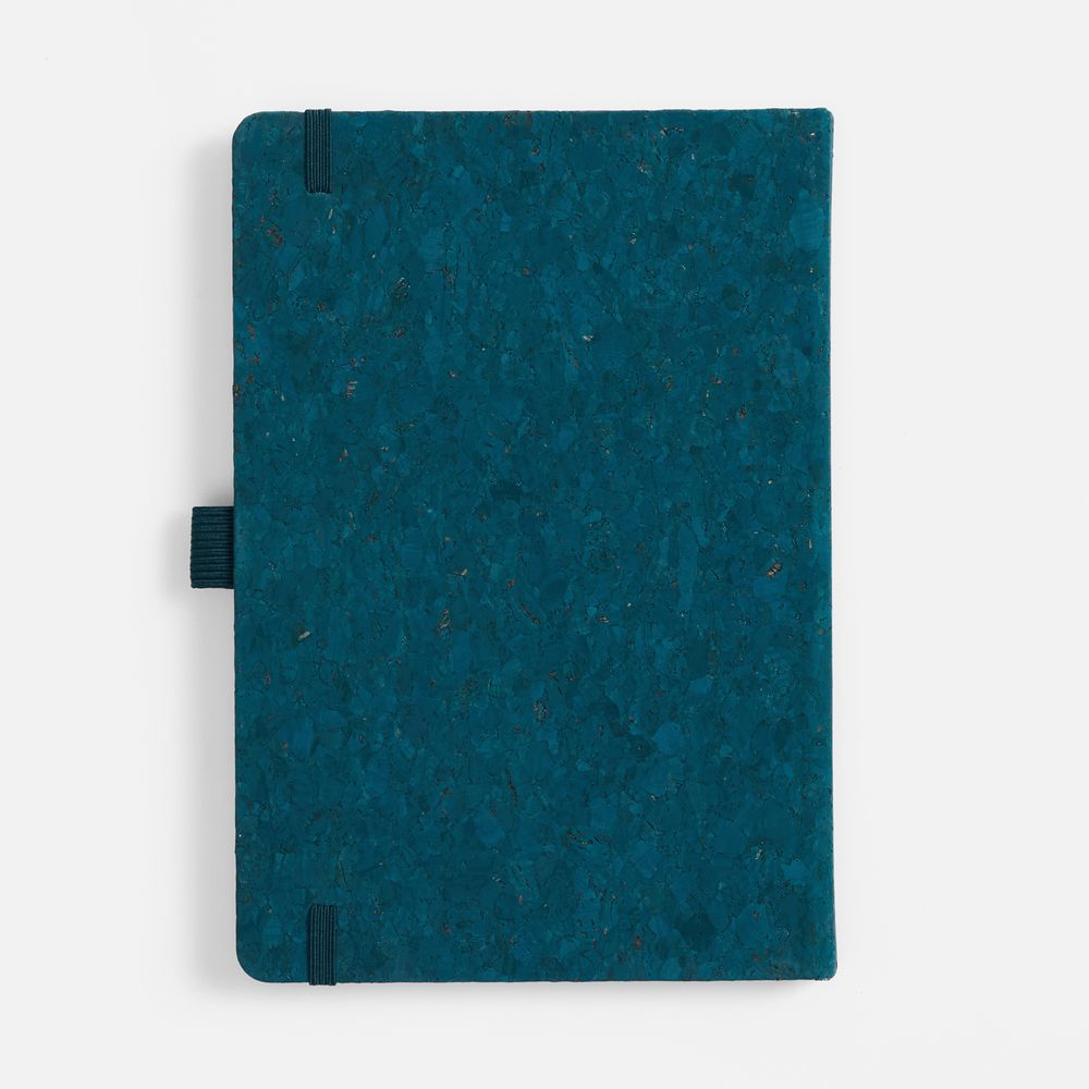 Блокнот Cork County, синий / Миниатюра WWW (1000)