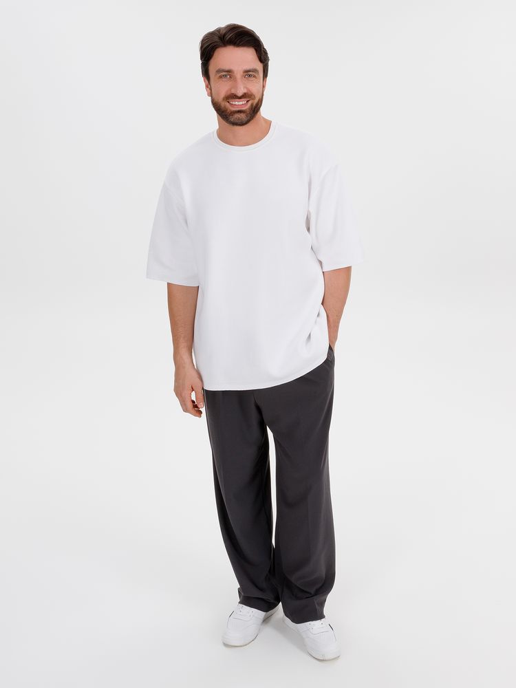 Джемпер с коротким рукавом Siluetti Volumica, молочно-белый / Миниатюра WWW (1000)