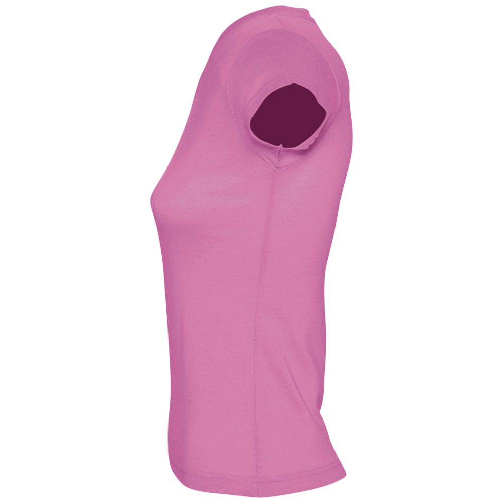 Футболка женская c V-образным вырезом Moon 150, розовая орхидея / Миниатюра WWW (1000)