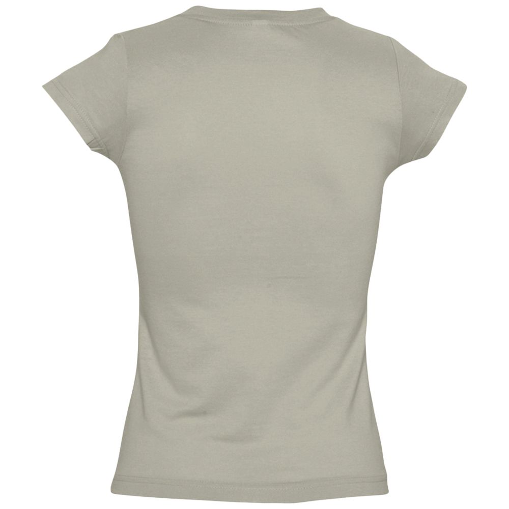 Футболка женская c V-образным вырезом Moon 150, хаки / Миниатюра WWW (1000)