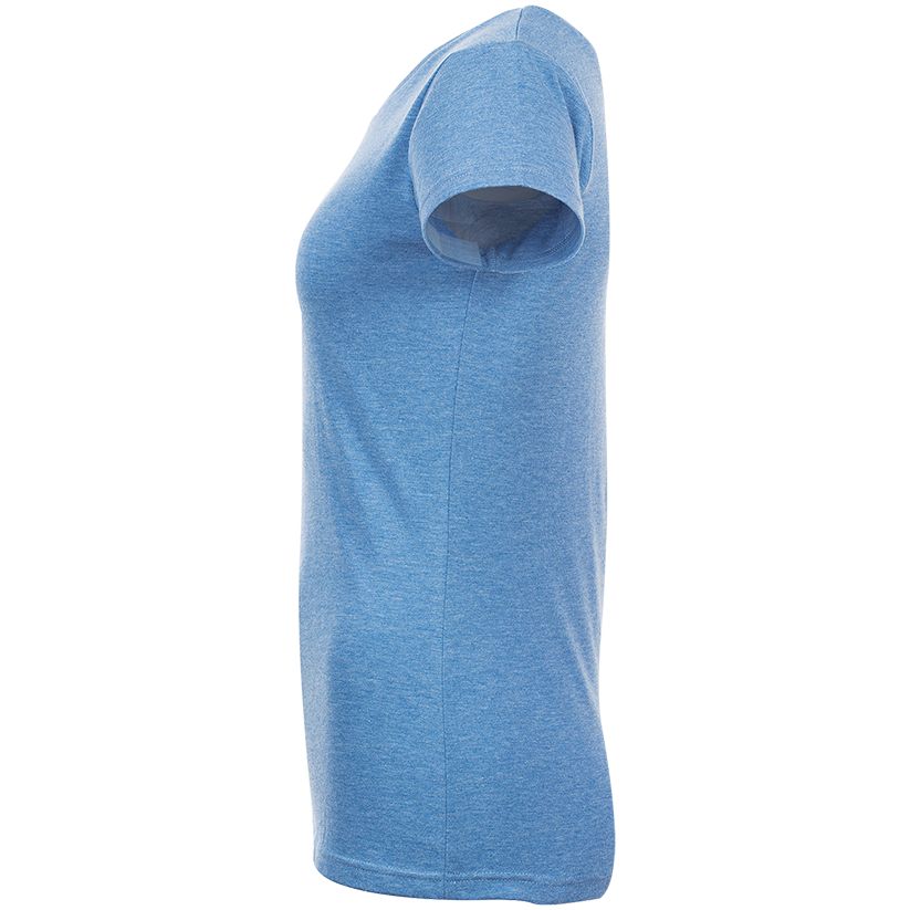 Футболка женская Mixed Women голубой меланж / Миниатюра WWW (1000)