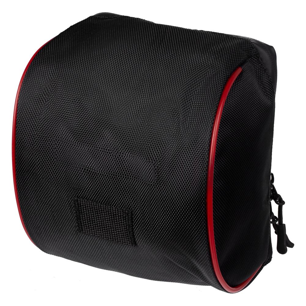 Велосумка BikeLine на руль, черная с красным / Миниатюра WWW (1000)