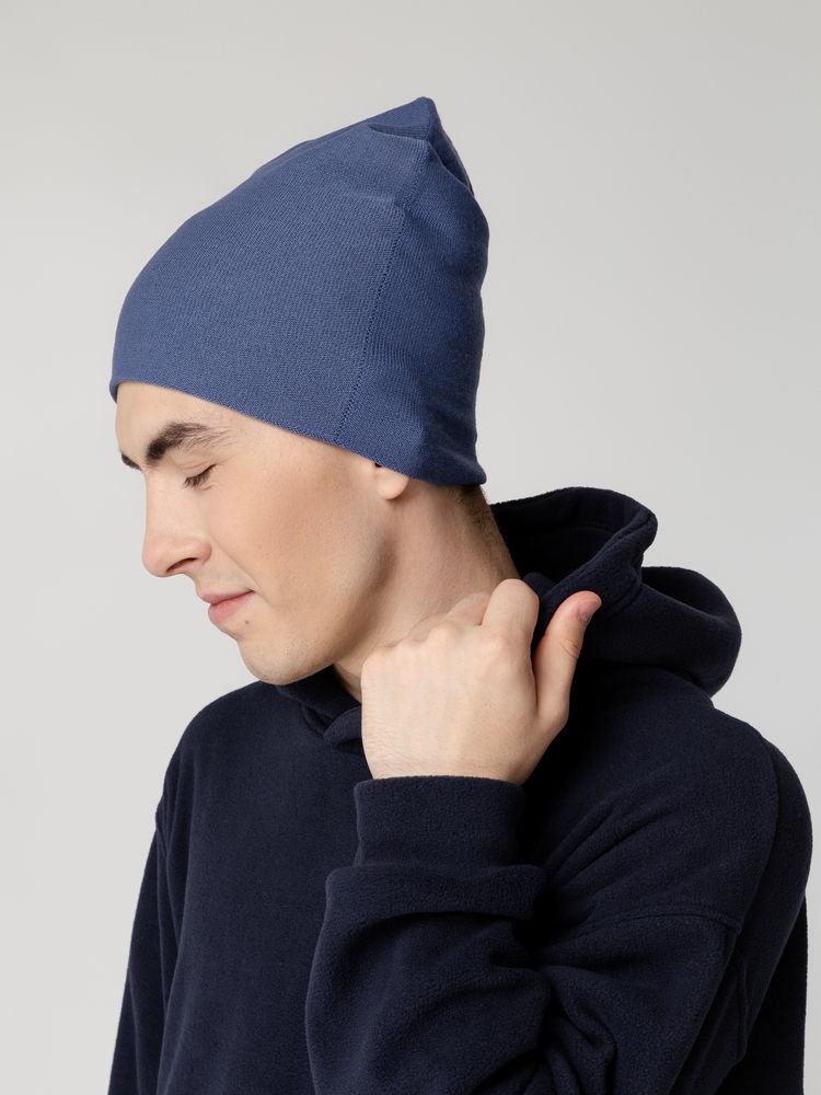 Шапка Hey, синяя (черника) / Миниатюра WWW (1000)