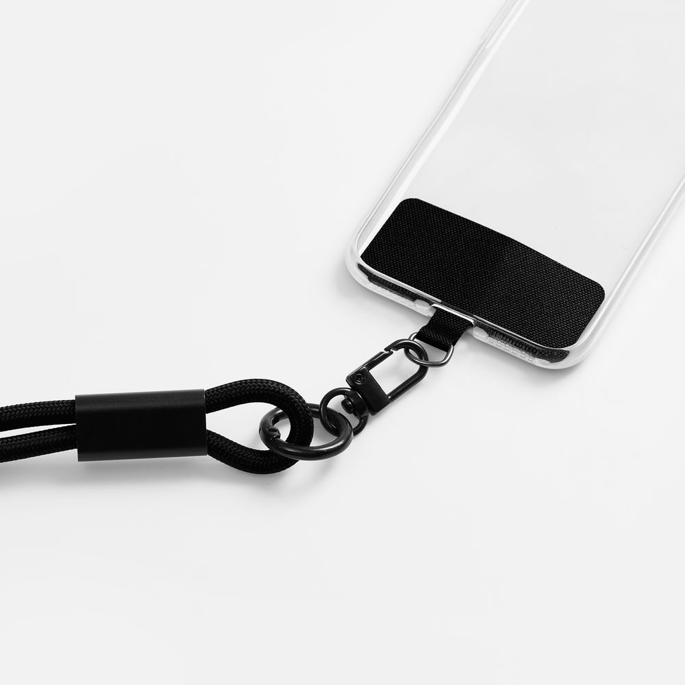 Кабель-ланьярд energyFlex Power Delivery 60 Вт, черный / Миниатюра WWW (1000)