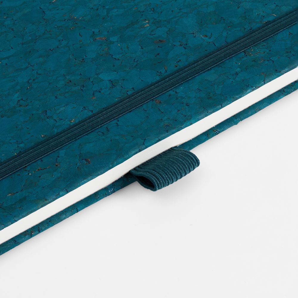 Блокнот Cork County, синий / Миниатюра WWW (1000)